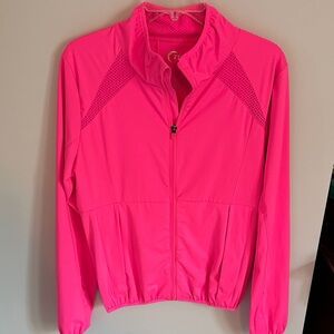 ZYIA Vibrant Pink Bomber Jacket